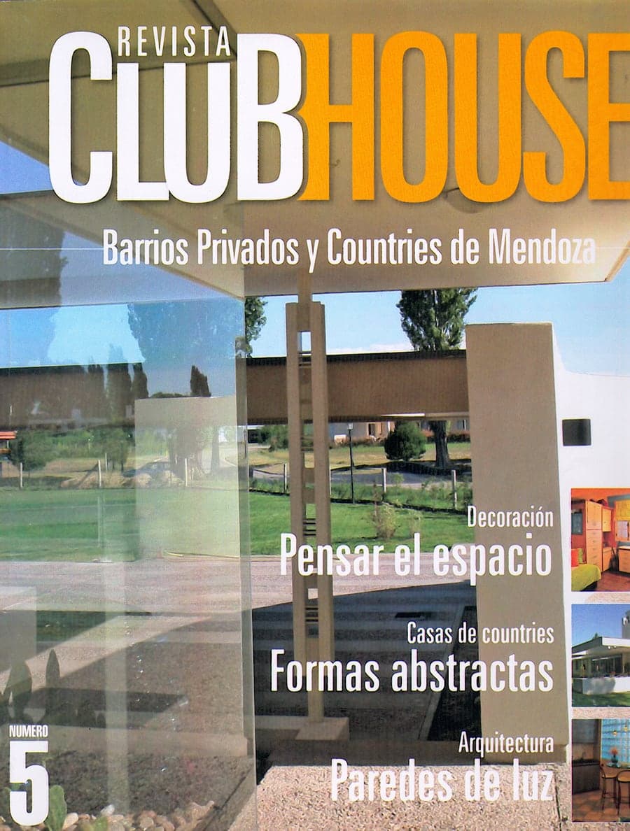 Revista Clubhouse N.º 5 — Barrios Privados y Countries de Mendoza