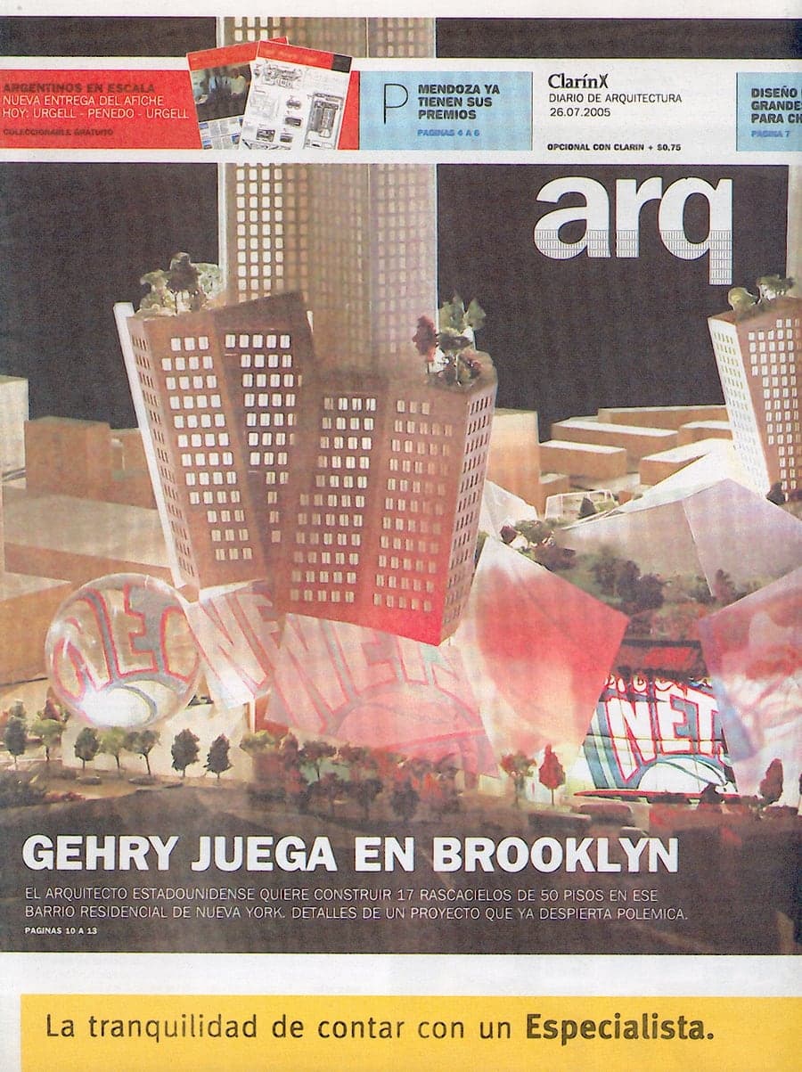 Diario Clarín, suplemento ARQ — 26.07.2005